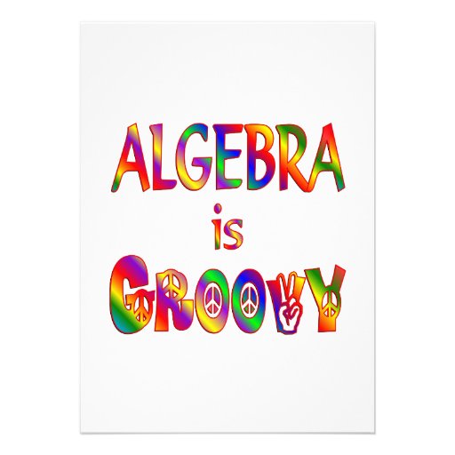 La álgebra es maravillosa anuncio