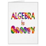 La álgebra es maravillosa tarjetas