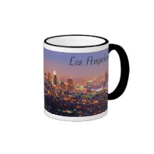 LA at  Night Coffee Mugs