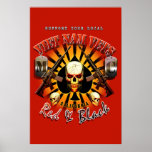 La ayuda roja Vietnam revisa arte de la bujía métr Poster
