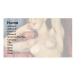 La Baigneuse Endormiedeutsch: Sleeping Bather Business Cards