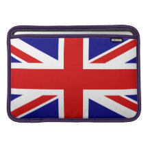La bandera de Union Jack Funda Para Macbook Air
