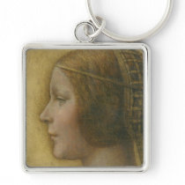 La Bella Principessa Square Keychain