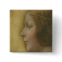La Bella Principessa Square Magnet Button