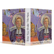 La Belle Angele By Gauguin Paul (Best Quality) Vinyl Binder