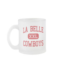 La Belle - Cowboys - High - La Belle Florida mugs by customteamsportswear La Belle - Cowboys - High - La Belle Florida mugs