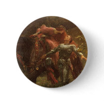 La Belle Dame sans Merci by Sir Frank Dicksee Pinback Button