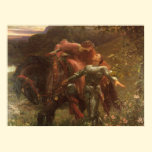 La Belle Dame sans Merci, Dicksee, Victorian Art posters