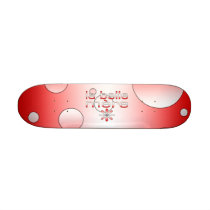La Belle Mère Canada Flag Colors Pop Art Skate Boards