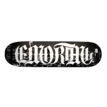 LA Black and White Skateboard skateboards