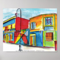 La Boca Poster
