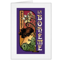 La Boheme, Opera Greeting Cards