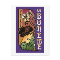 La Boheme, Opera Post Cards