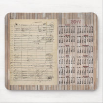 La Bohème with Calendar Mouse Pad