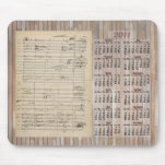 La Bohème with Calendar Mouse Pad