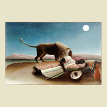 Henri Rousseau Sleeping Gypsy
