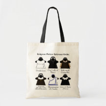La bolsa de asas católica de Meeple de la guía de 