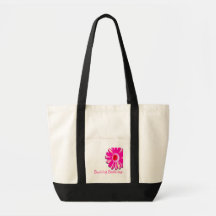 La bolsa de asas de florecimiento de la lona de la