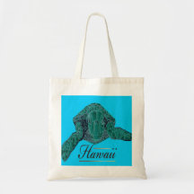 La bolsa de asas de la tortuga de Hawaii