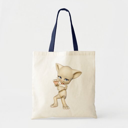 La bolsa de asas del gato del baile