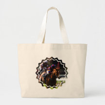 La bolsa de asas enorme de la lona de la carrera d