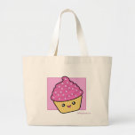 La bolsa de asas mega de la magdalena de Kawaii