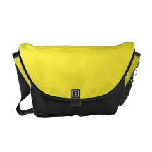 La bolsa de mensajero amarilla negra y brillante bolsas messenger