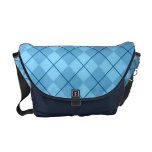La bolsa de mensajero azul profunda con el azul de bolsa messenger
