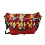 La bolsa de mensajero de la flor bolsas messenger