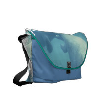 La bolsa de mensajero de los Manatees del bebé Bolsas De Mensajería