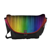 La bolsa de mensajero del carrito del arco iris bolsas de mensajería