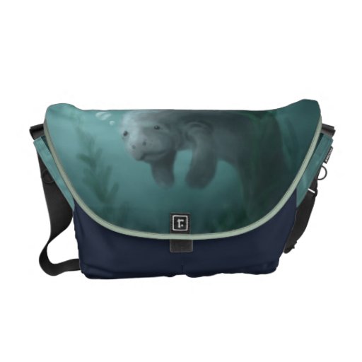 La bolsa de mensajero del Manatee Bolsa De Mensajeria