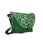 LA BOLSA DE MENSAJERO DEL TRÉBOL DE CUATRO HOJAS BOLSAS MESSENGER
