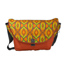 La bolsa de mensajero tribal del carrito del model bolsa messenger