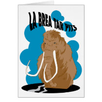 La Brea Tar Pits Mammoth cards