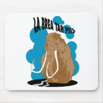 La Brea Tar Pits Mammoth mousepads by alternateworlds La Brea Tar Pits Mammoth mousepads