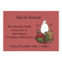 La celebración del navidad del país invita comunicado