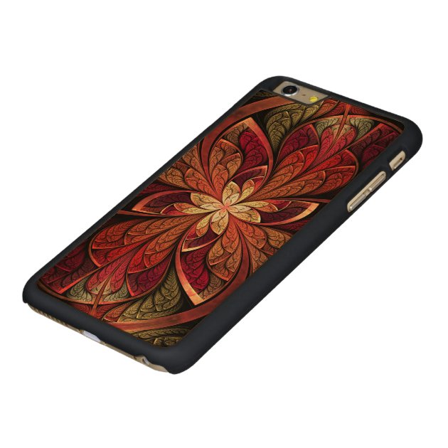 La Chanteuse Rouge Wood iPhone 6 Plus Case Carved® Maple iPhone 6 Plus Slim Case-5