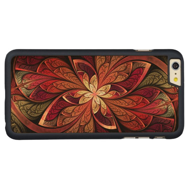 La Chanteuse Rouge Wood iPhone 6 Plus Case Carved® Maple iPhone 6 Plus Slim Case-3