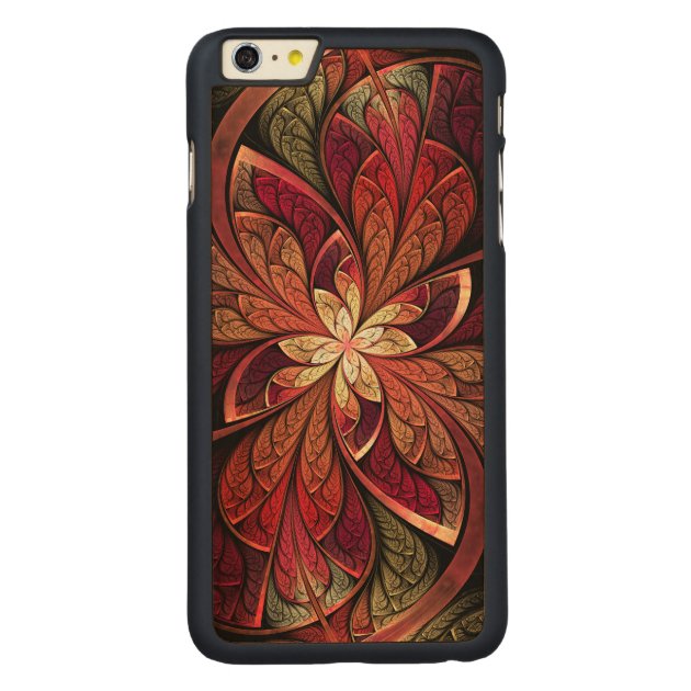 La Chanteuse Rouge Wood iPhone 6 Plus Case Carved® Maple iPhone 6 Plus Slim Case