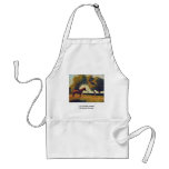 La Charette Attelée By Seurat Georges Apron
