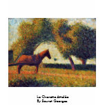 La Charette Attelée By Seurat Georges Tshirt