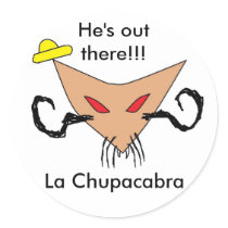 La Chupacabra stickers