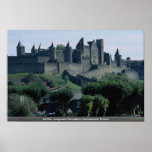 La Cite, Languedoc-Roussillon, Carcassonne, France Posters