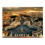 La Ciudad del Vaticano cuadrada de San Pedro Postales