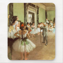 La Classe de Danse by Edgar Degas mousepads