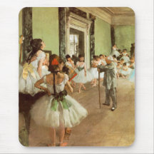 La Classe de Danse by Edgar Degas Mousepad