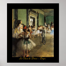 La Classe de Danse Degas Print