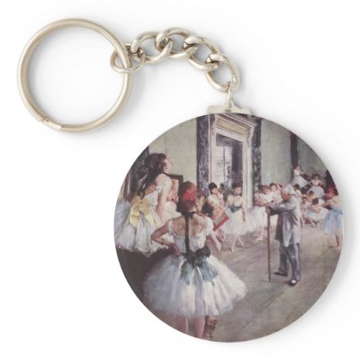 La classe de danse (The Dancing class) Keychain