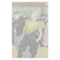 La Clown Cha-U-Ka-O In Moulin Rouge Customized Stationery